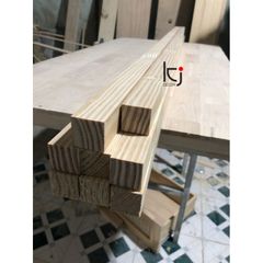 Thanh Gỗ Thông Vuông 2x2cm Dài 80cm - Gỗ Nhập Khẩu Láng Mịn 4 Mặt - Vật Liệu Xây Dựng Chất Lượng Cao