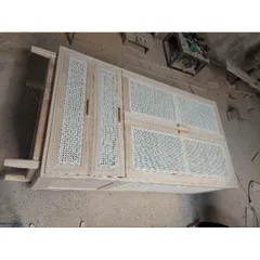 Tủ Quần Áo Cánh Mây Gỗ Thông Nhập Khẩu 100x55x200cm - Đẹp, Bền, Phong Cách Thiết Kế Hiện Đại, Thích Hợp Cho Nhà Cửa