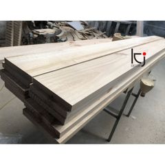 Thanh Gỗ Thông Dài 120x19.5x2cm - Gỗ Láng Mịn Trang Trí, Làm Kệ, Mặt Bàn - Vân Đẹp Nhập Khẩu, Cắt Theo Yêu Cầu