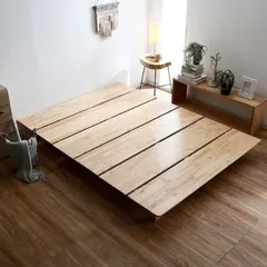 [KID162] Giường ngủ bệt kiểu Nhật, giường pallet gỗ MDF cao cấp