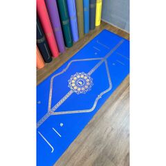 Thảm Tập Yoga Cao Su Tự Nhiên LOUISYOGA - Phiên Bản Asana/Moon, Chống Trơn Trượt 100%, Tặng Túi Đựng, Kích Thước 183x68cm