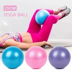 Bóng Tập Yoga Mini 25cm PVC - Phụ Kiện Gym, Pilates Cho Nam Nữ - Đảm Bảo Tăng Cường Sức Khỏe, Linh Hoạt Và Dẻo Dai