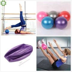Bóng Tập Yoga Mini 25cm PVC - Phụ Kiện Gym, Pilates Cho Nam Nữ - Đảm Bảo Tăng Cường Sức Khỏe, Linh Hoạt Và Dẻo Dai