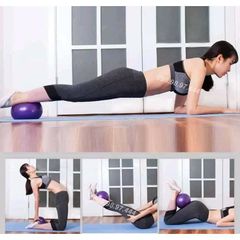 Bóng Tập Yoga Mini 25cm PVC - Phụ Kiện Gym, Pilates Cho Nam Nữ - Đảm Bảo Tăng Cường Sức Khỏe, Linh Hoạt Và Dẻo Dai