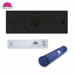 Thảm Yoga Louis Basic - Chất liệu Cao Su Chống Trơn Trượt, Kích Thước 185cm x 68cm x 5mm, Túi Đựng Kèm Theo