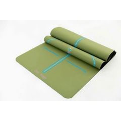Thảm Tập Yoga Zen Cao Su Xơ Dừa Chống Trơn Trượt 5mm - Thảm Chuyên Dùng Cho Yogi Mồ Hôi Nhiều, Bề Mặt Thấm Hút, Dễ Vệ Sinh