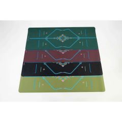 Thảm Tập Yoga Zen Cao Su Xơ Dừa Chống Trơn Trượt 5mm - Thảm Chuyên Dùng Cho Yogi Mồ Hôi Nhiều, Bề Mặt Thấm Hút, Dễ Vệ Sinh