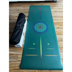 Thảm Tập Yoga Cao Cấp Clover Yoga - Chất Liệu Cao Su Non PU Chống Trơn Trượt, Tặng Kèm Túi Đựng Thời Trang