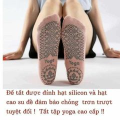 Tất Yoga Chống Trơn Trượt Quai Chéo - Vớ Tập Barre, Pilates Thấm Hút Khô, Bảo Vệ Chân An Toàn Khi Tập Luyện