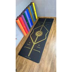 Thảm Yoga Cao Cấp Louis Asana 24 - Chất Liệu Cao Su Tự Nhiên, Chống Trượt, Đường Định Tuyến Sang Trọng, Phụ Kiện Tập Luyện Thể Thao
