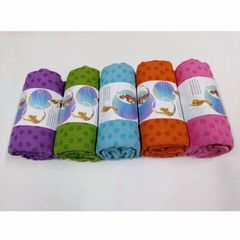 Khăn Trải Thảm Yoga Cao Cấp Silicon 183x63cm - Thấm Hút Mồ Hôi, Độ Bám Tốt, Kháng Khuẩn, Giúp Tập Luyện Hiệu Quả