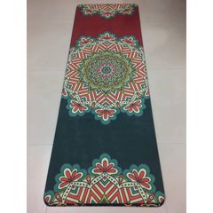 Thảm Yoga Gấp Gọn Du Lịch 2 Trong 1 - Chống Trơn Trượt & Khăn Trải Thảm, Tặng Kèm Túi Đựng - Thể Thao Ngoài Trời Cao Cấp