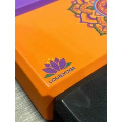 Gạch Tập Yoga Mandala Sắc Màu Louis Yoga 23x15x7.6cm - Hỗ Trợ Tư Thế Yoga và Cân Bằng Cho Yogi