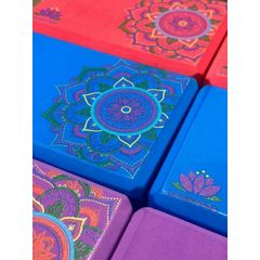 Gạch Tập Yoga Mandala Sắc Màu Louis Yoga 23x15x7.6cm - Hỗ Trợ Tư Thế Yoga và Cân Bằng Cho Yogi