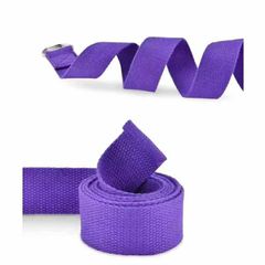 Dây Tập Yoga Cotton 1,8m x 3,8cm - Hỗ Trợ Động Tác Khó, Tăng Độ Dẻo Uốn, 8 Màu Sắc Đẹp, Chắc Chắn và Tiện Lợi