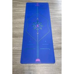 Thảm yoga chống trượt cao cấp Louis Yoga chất liệu cao su tự nhiên có đường định tuyến Louis Queen