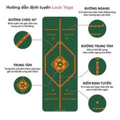 Thảm tập yoga Louis Yoga cao su cao cấp QUEEN F2 phiên bản 2024 - Chất liệu cao su chống trơn trượt - LOUISYOGA
