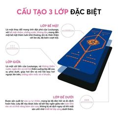 Thảm tập yoga Louis Yoga cao su cao cấp QUEEN F2 phiên bản 2024 - Chất liệu cao su chống trơn trượt - LOUISYOGA