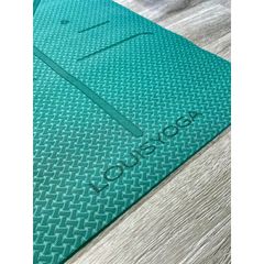 Thảm tập yoga TPE 1 lớp hàng loại 1 có định tuyến hãng Louis Yoga dày 9mm - LOUISYOGA