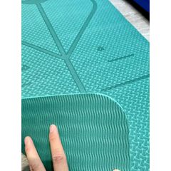 Thảm tập yoga TPE 1 lớp hàng loại 1 có định tuyến hãng Louis Yoga dày 9mm - LOUISYOGA