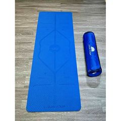 Thảm tập yoga TPE 1 lớp hàng loại 1 có định tuyến hãng Louis Yoga dày 9mm - LOUISYOGA