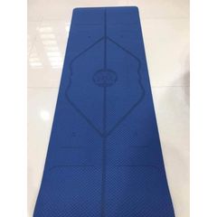 Thảm tập GYM tpe, Thảm tập YOGA có định tuyến dày 8mm đúc 1 lớp siêu bền, chống trơn trượt.Thảm yoga tập thể dục tại nhà