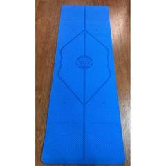 Thảm tập GYM tpe, Thảm tập YOGA có định tuyến dày 8mm đúc 1 lớp siêu bền, chống trơn trượt.Thảm yoga tập thể dục tại nhà