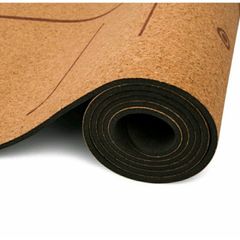 Thảm cao su non mặt gỗ bần tự nhiên hãng CLOVER