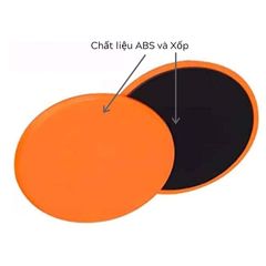 ĐĨA TRƯỢT GIÚP GIẢM MỠ BỤNG, MỞ KHỚP HÁNG NGANG -DỌC HIỆU QUẢ( bán theo đôi)