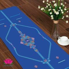 Thảm tập yoga cao su xơ dừa sinh thái LOUIS DIAMON F23, cao su nhám