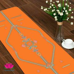 Thảm tập yoga cao su xơ dừa sinh thái LOUIS DIAMON F23, cao su nhám