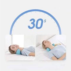 Gối Massage Chống Đau Mỏi Vai Gáy Hỗ Trợ Nắn Chỉnh Đốt Sống Cổ - Thiết Bị Thư Giãn Bấm Huyệt Cho Dân Văn Phòng