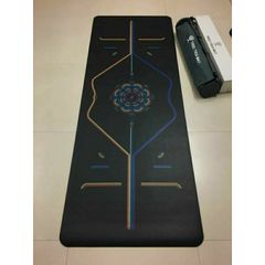 Thảm Tập Cao Su In Định Tuyến Cầu Vồng Đa Sắc,Thảm Tập yoga Cao Cấp Chính Hãng tree Yoga (Kèm túi)