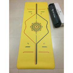 Thảm Tập Cao Su In Định Tuyến Cầu Vồng Đa Sắc,Thảm Tập yoga Cao Cấp Chính Hãng tree Yoga (Kèm túi)