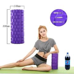 Con lăn massage Yoga Foam Roller - Thiết bị tập thể dục giảm đau cơ, hỗ trợ lưu thông máu, siêu bền, chất liệu EVA an toàn