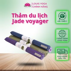 Thảm Yoga Du Lịch Jade Voyager 1.5mm Cao Cấp - 172x61cm, Chất Liệu Cao Su Tự Nhiên Bền Bỉ, Thân Thiện Môi Trường