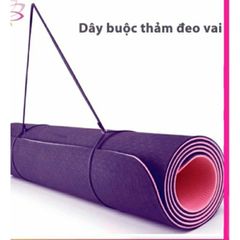 Dây Buộc Thảm Yoga Siêu Bền - Giúp Gọn Gàng, Dễ Dàng Vận Chuyển - Nhiều Màu Sắc Thể Thao, Du Lịch