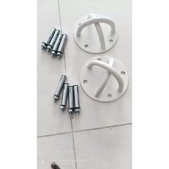 Giá Treo Võng Tập Yoga Aerial Bằng Thép Chất Lượng Cao - Phụ Kiện Treo Tường Đáng Tin Cậy, Tải Trọng 500KG