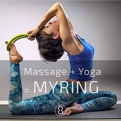 Vòng tập Yoga Myring Pilates - Dụng Cụ Kẹp Giảm Mỡ Bắp Chân Thon Gọn & Massage