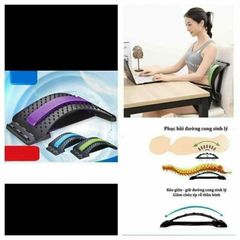 Khung Nắn Chỉnh Cột Sống Cao Cấp - Dụng Cụ Massage Hỗ Trợ Tập Lưng & Giảm Đau Thoát Vị Đĩa Đệm