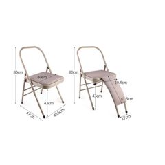 Ghế tập yoga, gym chuyên dụng.Ghế tập đa năng có cầu đỡ , không cầu đỡ