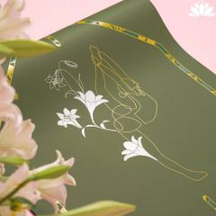Thảm Tập Yoga Cao Cấp Louis Yoga LILIUM 6.5mm - Cao Su PU Sinh Thái, Mặt Nhám, Thiết Kế 3 Lớp, Độ Bền Cao, Thể Thao Sống Khỏe