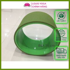 Vòng Tập Yoga Bản Rộng 16cm - Chịu Lực 200kg, Bọc Cao Su TPE 8mm, Độ Bám Cao Dành Cho Người Tập Yoga
