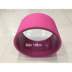 Vòng Tập Yoga Bản Rộng 16cm - Chịu Lực 200kg, Bọc Cao Su TPE 8mm, Độ Bám Cao Dành Cho Người Tập Yoga