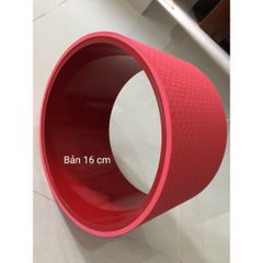 Vòng Tập Yoga Bản Rộng 16cm - Chịu Lực 200kg, Bọc Cao Su TPE 8mm, Độ Bám Cao Dành Cho Người Tập Yoga