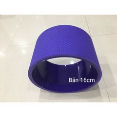 Vòng Tập Yoga Bản Rộng 16cm - Chịu Lực 200kg, Bọc Cao Su TPE 8mm, Độ Bám Cao Dành Cho Người Tập Yoga