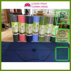 Thảm Tập Yoga TPE Định Tuyến Chống Trơn Trượt 8mm Cao Cấp - Thảm Thể Thao Đảm Bảo An Toàn và Êm Ái, Tặng Kèm Túi Đựng