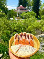 Bánh Dẻo Mochi Trứng Muối - Món Ngon Truyền Thống Nhật Bản, Thơm Ngon Đặc Biệt Thích Hợp Làm Quà Tặng Trong Dịp Lễ Hội