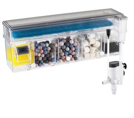 Lọc tràn Kaokui 2 Tầng 3 trong 1 - Thiết bị lọc nước cá thủy sinh, tăng oxy, tiết kiệm điện, dễ lắp đặt, an toàn cho môi trường sống cá.