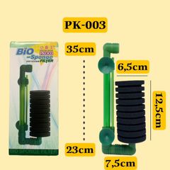 Lọc Sủi Vi Sinh Bio-Sponge PK001 - PK002 - PK003 - PK004 Cho Hồ Cá và Tép Cảnh - Giúp Nước Trong Sạch, Bảo Vệ Sinh Thái Aquatic